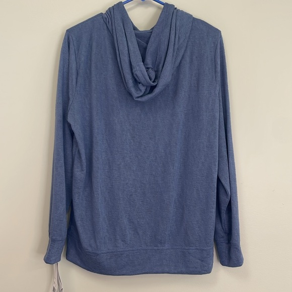 Camille and Company Long Sleeve Top with Hoodie and included face covering/mask - Picture 6 of 9